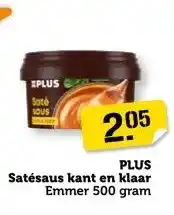 Coop PLUS Satésaus kant en klaar aanbieding