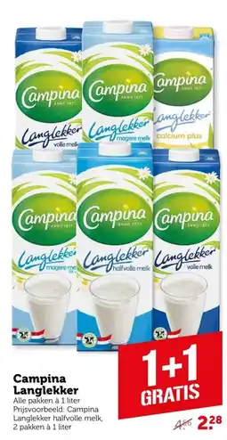 Coop Campina Langlekker aanbieding