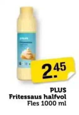 Coop PLUS Fritessaus halfvol aanbieding