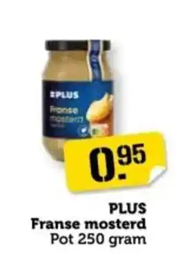 Coop PLUS Franse mosterd aanbieding