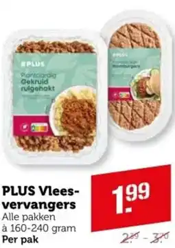 Coop PLUS Vleesvervangers aanbieding