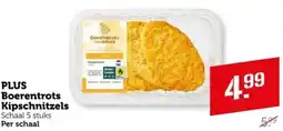 Coop PLUS Boerentrots Kipschnitzels aanbieding