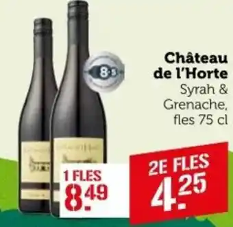 Coop Château de l'Horte aanbieding