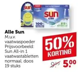 Coop Alle Sun aanbieding