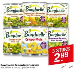 Coop Bonduelle Groenteconserven aanbieding