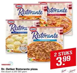 Coop Dr. Oetker Ristorante pizza aanbieding
