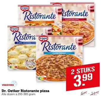 Coop Dr. Oetker Ristorante pizza aanbieding