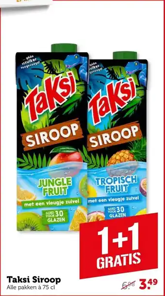 Coop Taksi Siroop aanbieding
