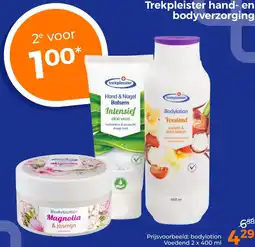 Trekpleister Trekpleister hand en bodyverzorging aanbieding