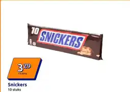 Action Snickers aanbieding