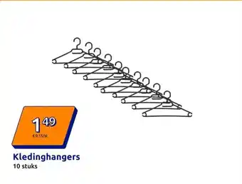 Action Kledinghangers aanbieding