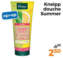 Trekpleister Kneipp douche Summer aanbieding