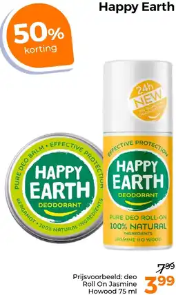 Trekpleister Happy Earth aanbieding