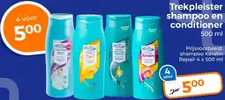 Trekpleister Trekpleister shampoo en conditioner aanbieding