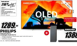 MediaMarkt Philips 650led759/12 ambilight oled 4k tv aanbieding