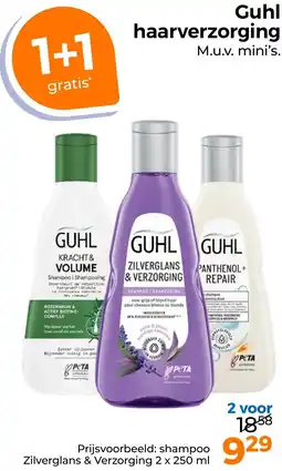 Trekpleister Guhl haarverzorging aanbieding