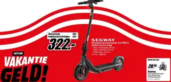 MediaMarkt Segway ninebot kickscooter e2 pro e elektrische step aanbieding