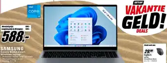 MediaMarkt Samsung galaxy book4 zwart windows laptop aanbieding