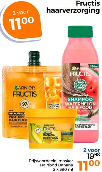 Trekpleister Fructis haarverzorging aanbieding