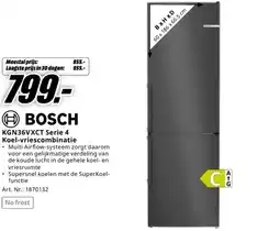 MediaMarkt Bosch KGN36VXCT Serie 4 Koel vriescombinatie aanbieding