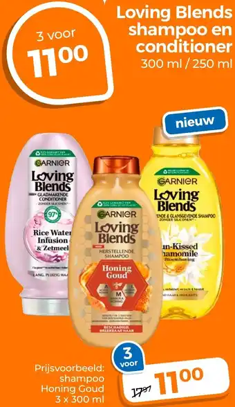 Trekpleister Loving Blends shampoo en conditioner aanbieding