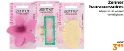 Trekpleister Zenner haaraccessoires aanbieding