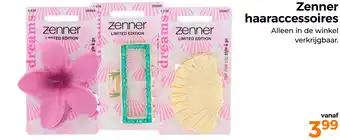 Trekpleister Zenner haaraccessoires aanbieding