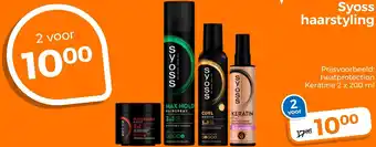Trekpleister Syoss haarstyling aanbieding
