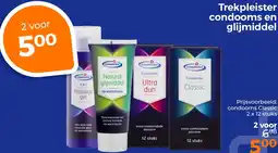 Trekpleister Trekpleister condooms en glijmiddel aanbieding