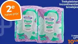 Trekpleister Trekpleister incontinentie broekjes aanbieding