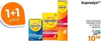 Trekpleister Supradyn aanbieding