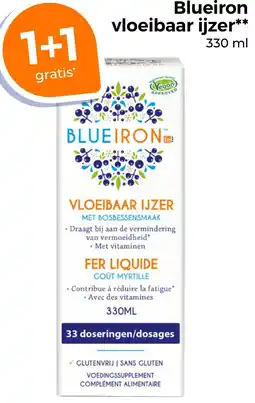 Trekpleister Blueiron vloeibaar ijzer aanbieding