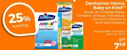 Trekpleister Davitamon Mama, Baby en Kind aanbieding