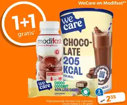 Trekpleister WeCare en Modifast aanbieding