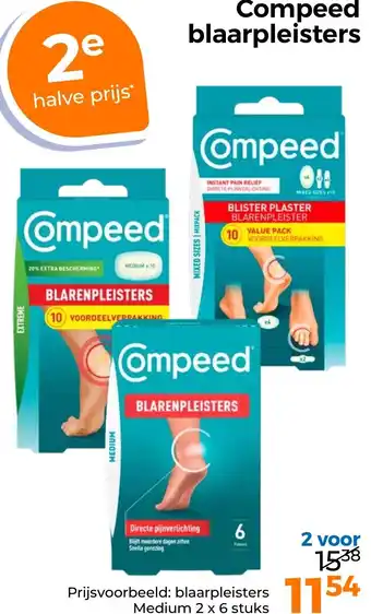 Trekpleister Compeed blaarpleisters aanbieding