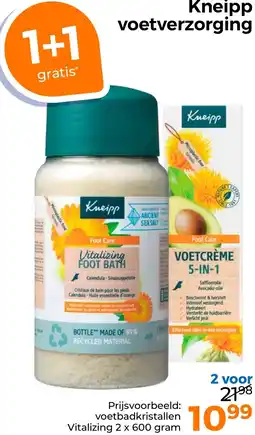 Trekpleister Kneipp voetverzorging aanbieding