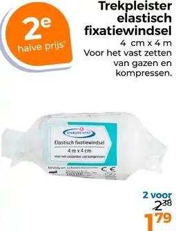Trekpleister Trekpleister elastisch fixatiewindsel aanbieding