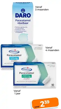 Trekpleister Trekpleister paracetamol aanbieding