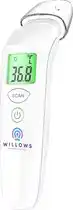 Bol.com Willowsinternational Oorthermometer - Koortsthermometer - Oorthermometer volwassenen aanbieding