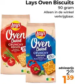 Trekpleister Lays Oven Biscuits aanbieding