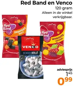 Trekpleister Red Band en Venco aanbieding