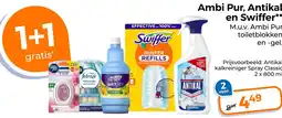 Trekpleister Ambi Pur, Antikal en Swiffer aanbieding