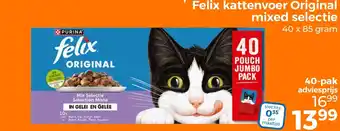 Trekpleister Felix kattenvoer Original mixed selectie aanbieding
