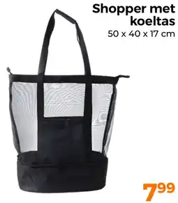 Trekpleister Shopper met koeltas aanbieding