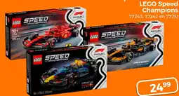 Trekpleister LEGO Speed Champions aanbieding
