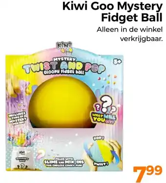 Trekpleister Kiwi Goo Mystery Fidget Ball aanbieding