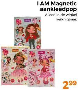 Trekpleister I AM Magnetic aankleedpop aanbieding