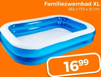 Trekpleister Familiezwembad XL aanbieding