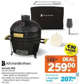 Albert Heijn KitchenBrothers Kamado BBQ aanbieding