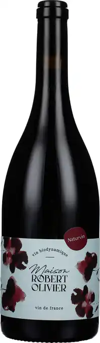 Drankdozijn Maison Robert Olivier Vin Naturel Merlot Vegan 75CL aanbieding